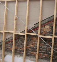 timber frame wall